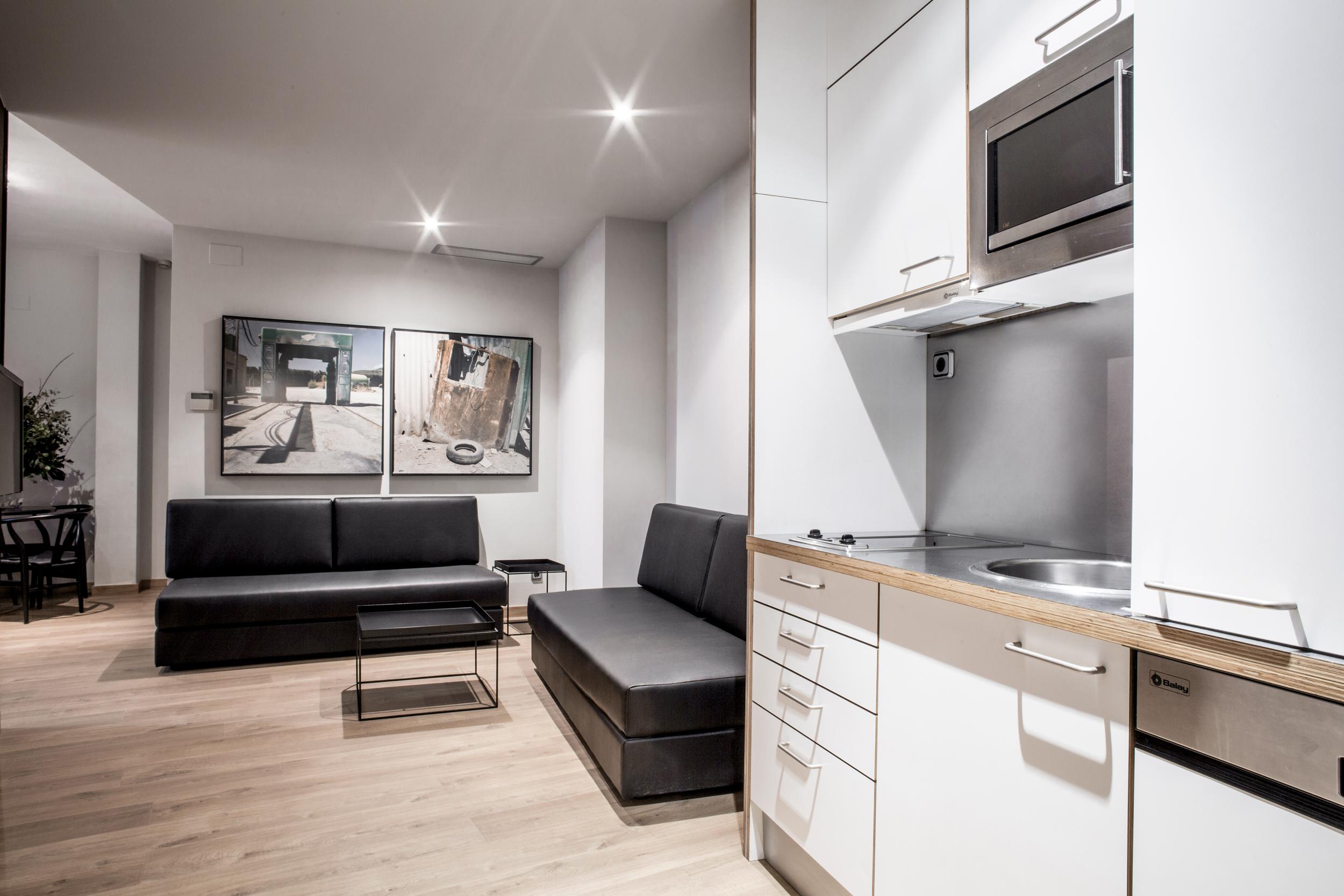 Aparthotel Allada 3* Barcelona Bagian luar foto